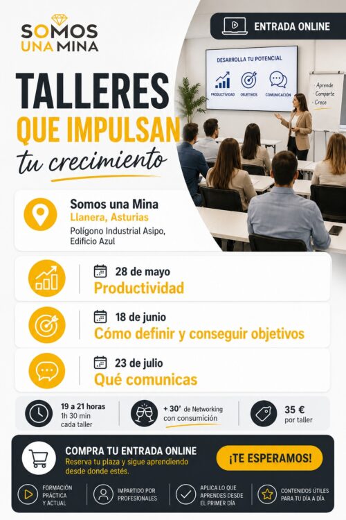 Talleres que impulsan tu crecimiento.